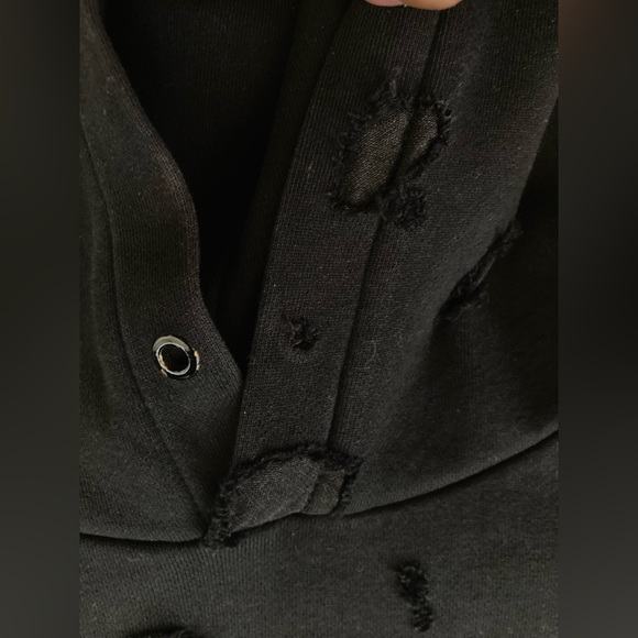 Givenchy destroyed effect xl hoodie - Picture 5 of 10